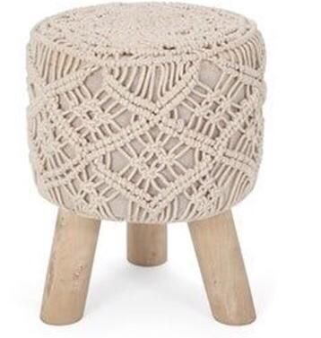 Designer stools macrame knotted at affordable prices