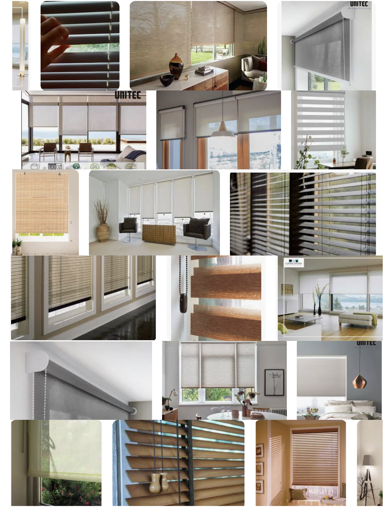 Types of Roller Blinds